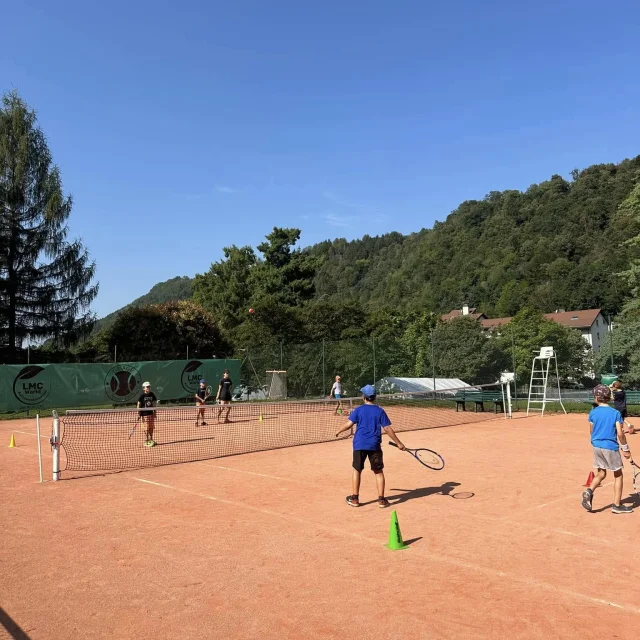Uriage 2024 clay court tennis clinic